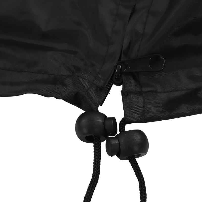 Ping Pong Table Cover Black Zippered 210 Silver Coated Waterproof