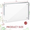 20 Pcs Acrylic Picture Frame Clear Acrylic Photo Frame Magnetic