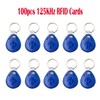 Key Fob 125KHz RFID T5577 Keyring, 125 Khz T5577-blue 100