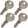 FridayParts 4 Ignition Keys 455 key 104466 for Skyjack Genie