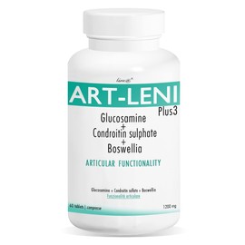 ART-LENI Plus3 Line@ | Glucosamine Chondroitin & Boswellia - 60 CPR - Glucosamine Sulphate | Joint Health | Strengthens Bones and Joints | Cartilage | High Dosage