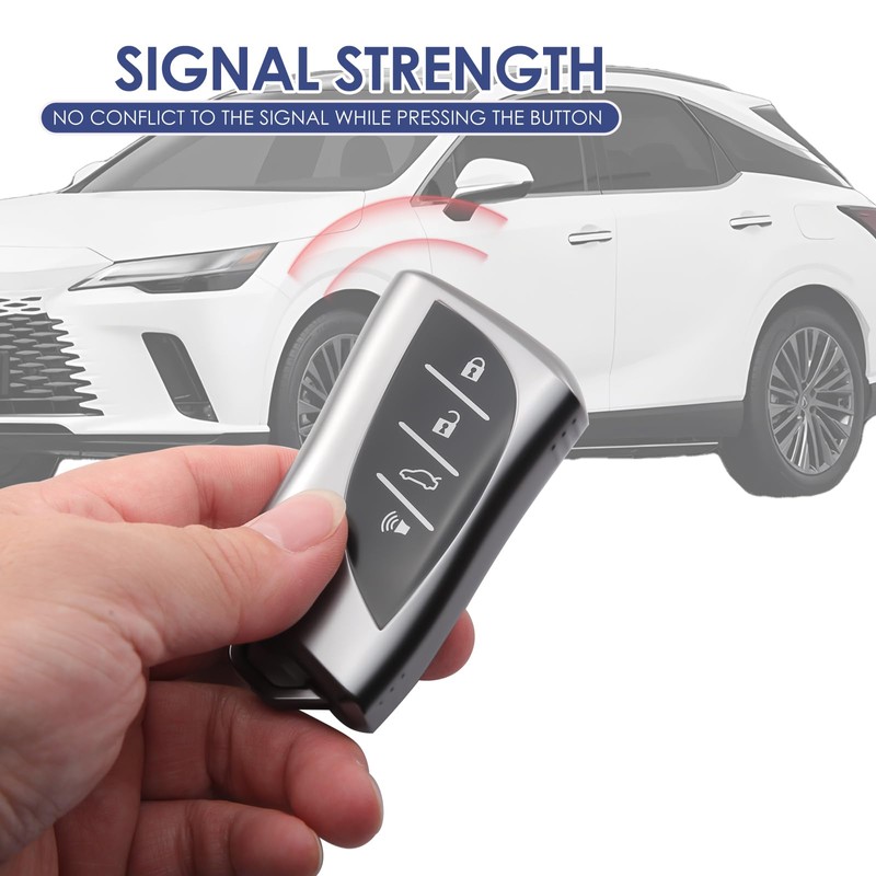 LIANGYM for Lexus Key Fob Cover Full Protection Key Case