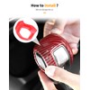 Hoolcar Interior Gear Shift Knob Cover Gear Shifter Protector Decor