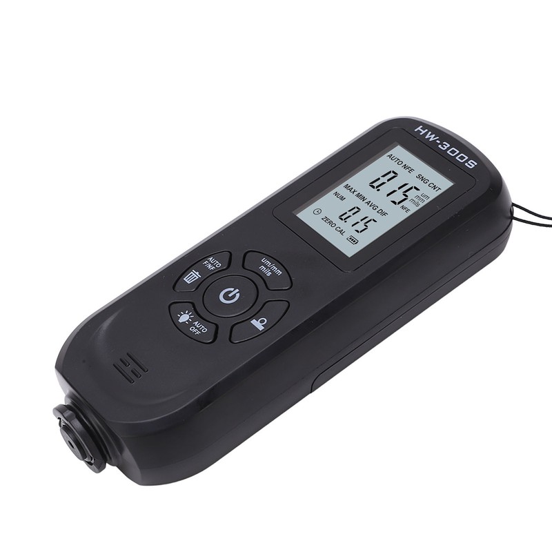 Paint Thickness Gauge Coating Depth Meter Tester Digital Display 3
