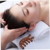 OATIPHO 2pcs Portable Scalp Massager Comb Wooden Facial Massager Tool
