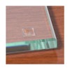 Dulles Glass Square Clear Rubber Table Top Bumpers - Adhesive