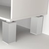 Rusoz Adjustable Cabinet Legs, 4 Pcs Legs for Furniture 200mm