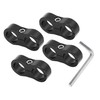 A ABSOPRO Car Hose Separator Clamp Adapter with Wrench AN10