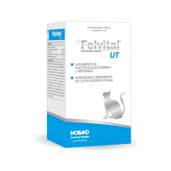 Holland Felvital Ut 100 Ml Gatos Salud Natur Tracto Urinario