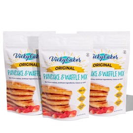 Vicky Cakes Original Dairy-free Pancake and Waffle Mix Bundle (Pack of 3)