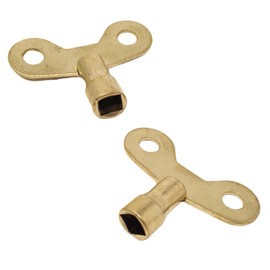 Nartel® Wide Radiator Plumbing Bleed Bleeding Key Keys Brass Vent Venting Air Valve (4)