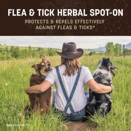 Earth Animal Apothecary - Flea & Tick - Herbal Flea & Tick Spot Treatment - Medium Dogs