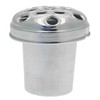 Memorial Grave Flower Pot - 11cm tall Sturdy Aluminium Grave
