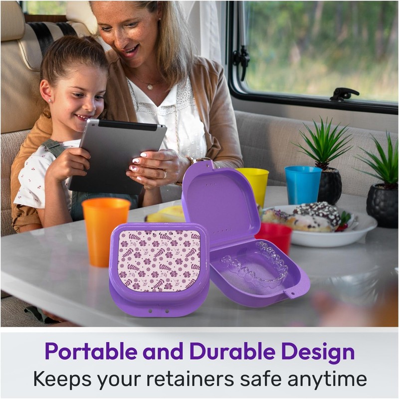 Retainer Cases Cute, Retainer Holder Case, 1 Pack, Aligner Case