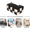 OBLLAR Tissue Box Cover, Rectangular Tissue Box Holder, Modern PU