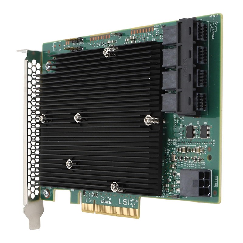 LSI SAS 9300-16I HBA Card, 16 Port 12Gbps HBA SAS