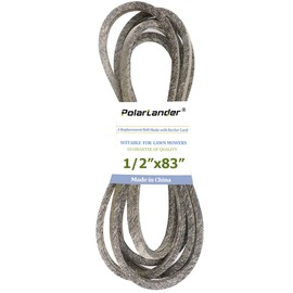 Polarlander Lawn Mower Kevlar Deck Drive Belt 1/2 Inch x 83 Inch Replacement for AYP Husqvarna Craftsman 137153, 161588, 532137153, 532161588, TH4H830