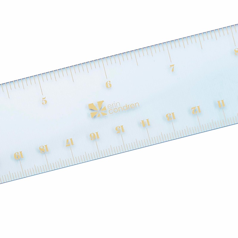 Erin Condren Ombre Essentials Acrylic Ruler, Measure in Style with