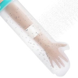 ForestM Hand Cast Cover, Waterproof Cast Cover for Shower Arm, Reusable Arm Cast Protector, Comfortable Watertight Seal for Bandages, Plaster Casts, Wound Care, Surgery Recovery and Injury Protection
