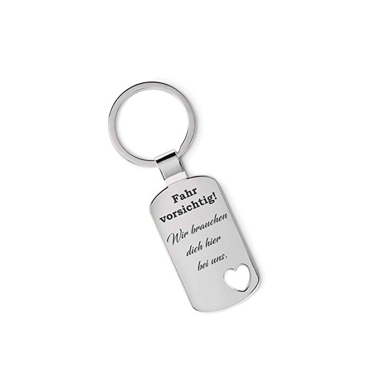Lieblingsmensch Key Ring Model: Fahr vorsichtig wir brauchen dich hier