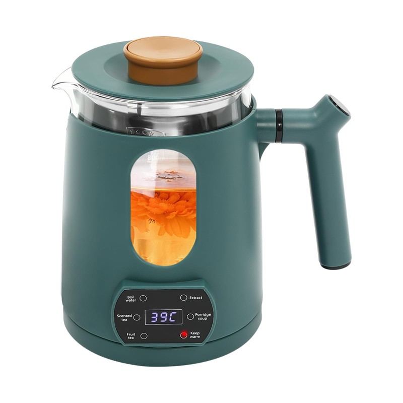 Electric Kettle,Temperature Control Glass Tea Maker LCD Display,Water Boiler &
