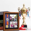 IHEIPYE Medal Display Shadow Box - Single Medal Display case