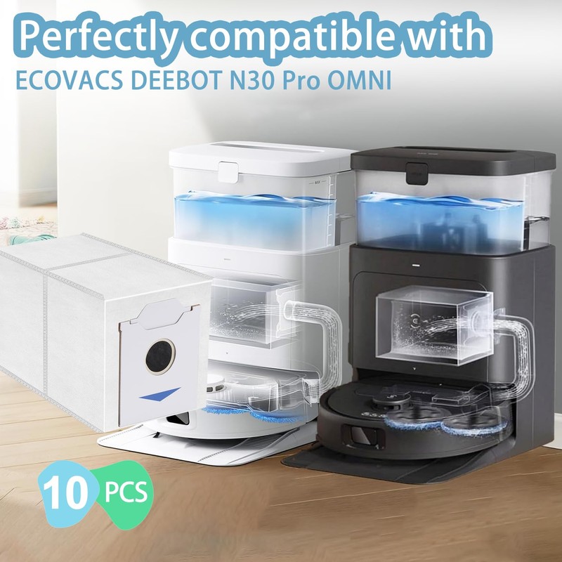 EcoBucks DEEBOT N30 Series Paper Pack for Ecolobacs [10 Sheets]