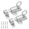 Bivethoi 2Pcs Self-Closing Latches, Resilient Bolt Latch Spring Door Lock,
