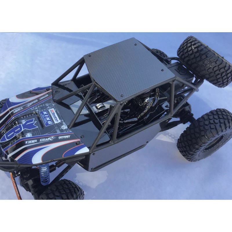 AXIAL RR10 BOMBER CARBON FIBER PANEL KIT (3 PC) XTR11862