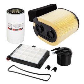 GETOPAUTO FA1927 FD4625 FL2124S FORD 6.7L Powerstroke Diesel Filter Kit Compatible with 2017-2019 F250 F350 F450 F550 Super Duty 6.7L