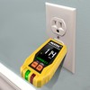 MESTEK GFCI Outlet Tester, Electrical Receptacle Tester with LCD Color