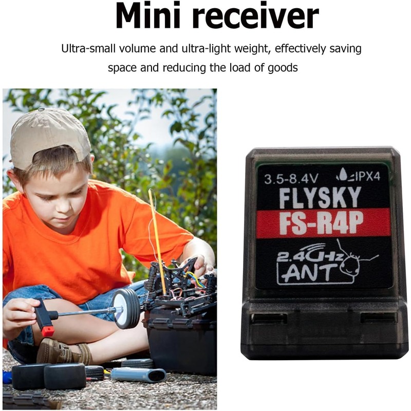 UltraPower Corona R4DM-SB 4ch JR Compatible DMSS 2.4GHz Receiver (R4DM(4ch))