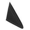 Rearview Triangle Molding Cover Black Front Mirror Side Corner Triangle