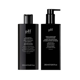 pH PURE HAIR Rejuvenating Shampoo & Deep Moisture Conditioner Set | For Hair Loss & Thinning Prevention | Intense Hydration for Dry, Damaged Hair | 8.45 Oz (Pack of 2)