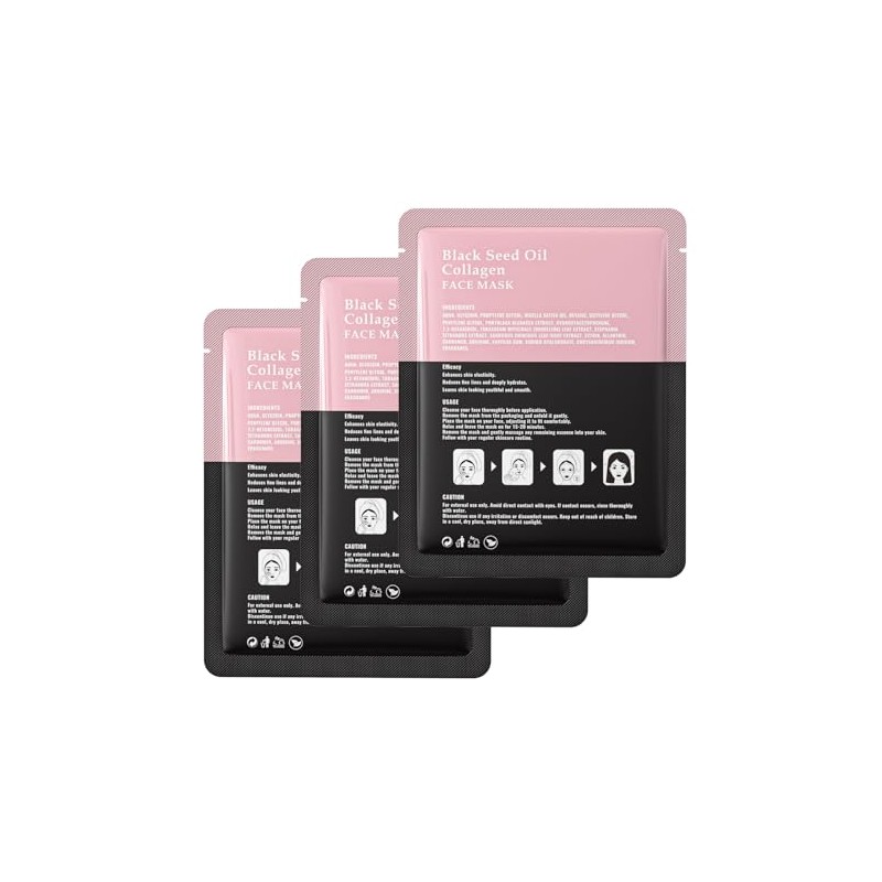 Collagen sheet mask - 3-Pack