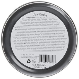 Dapper Dan ultra matte Super hold clay, 1 Count, clear