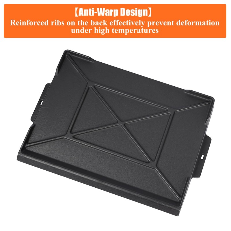 SearCook 23" x 16" Cast Iron Griddle for Gas Grill