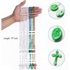JUXINGDAZYF Bulk Rosaries Pack of 100, 17 Inch Assorted Plastic