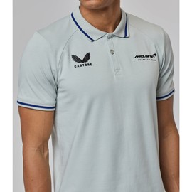 McLaren F1 Men's Lifestyle Polo Shirt (M, Grey)