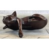 EUROPEAN BRONZE Art Deco Modern Art House Pet Cat Feline