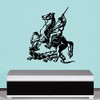 Wall Tattoo Sticker Patron Saint St. George Saint Dragon Hunter