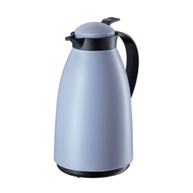 Cilio Imola Insulated Beverage Server with Glass Liner, Blue/Gray, 34 Ounce-Insulated Coffee Server
