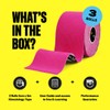 3 Rolls - SPORTTAPE Kinesiology Tape - 5m Roll -