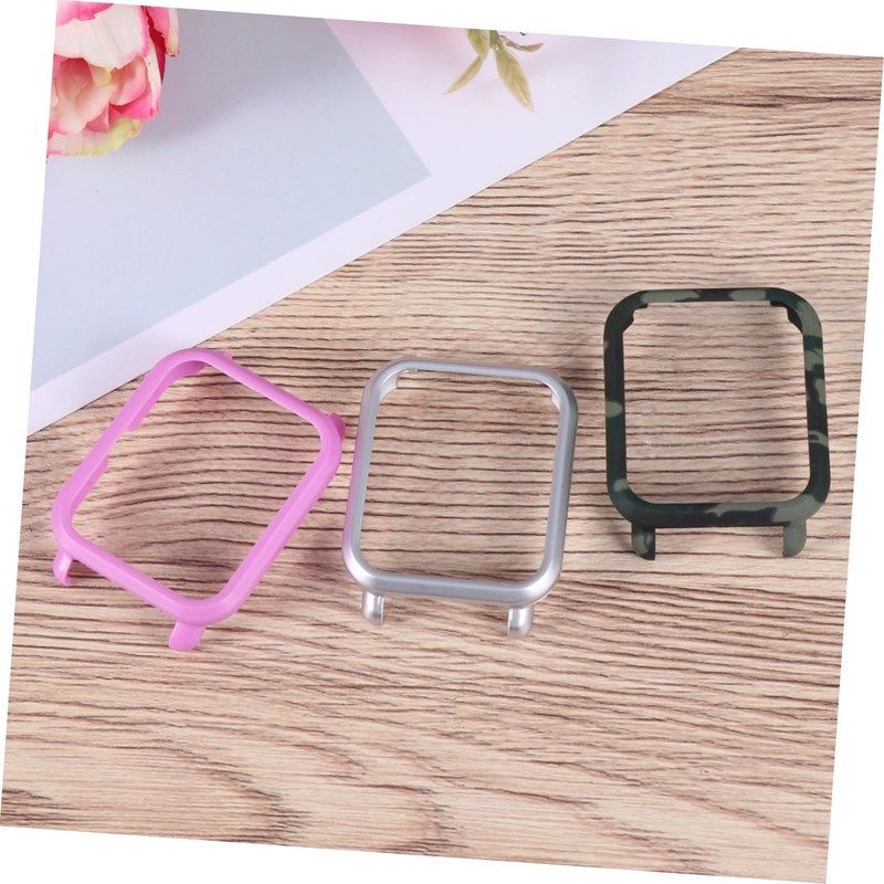 WOONEKY Pcs Protective Watch Cover TPU Case for Smart Watch