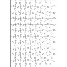 99 Piece Jigsaw Puzzle Petite Space Puzzle Small Piece (3.9 x 5.8 inches (10 x 14.7 cm)