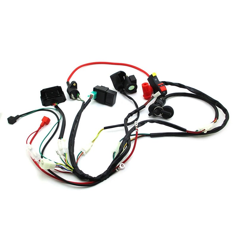 Ouyunou ZS 190cc Wiring Harness Loom Voltage Regulator Rectifier On