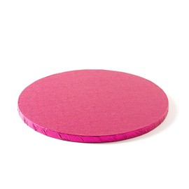 Decora Round Cakeboard, 35 x 1.2 cm, Cellulose Fuchsia, 30 x 35 x 1.2 cm