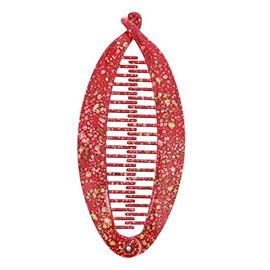 Women's Speckled 5 Round Banana Clip