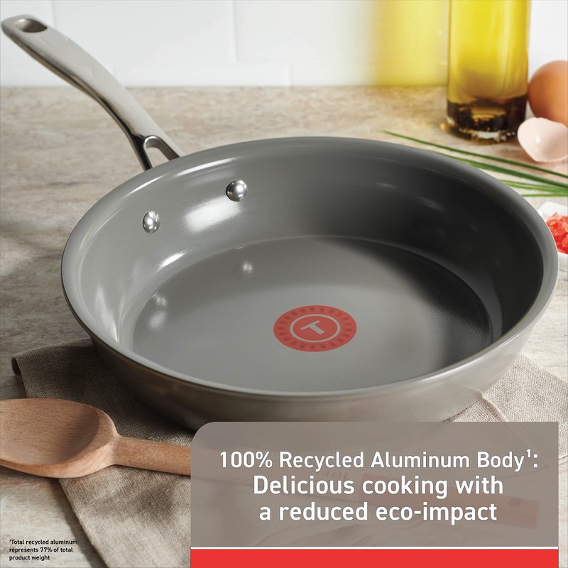 T-fal Ceramic Excellence Reserve Ceramic Nonstick Fry Pan 12 Inch