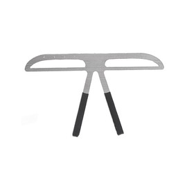 Eyebrow Stencil, Reusable Eyebrow Ruler, Eyebrow Shaper Stencil, DIY Makeup Tool for Beginners, Grooming and Drawing Eyebrows, Straight Eyebrows